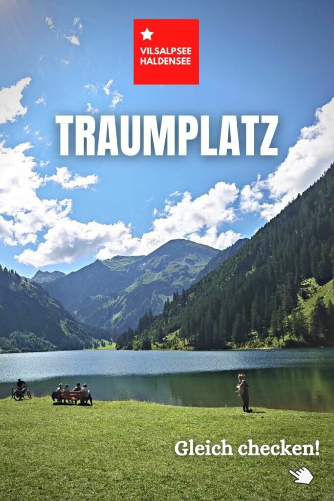 Der Vilsalpsee nahe Tannheim