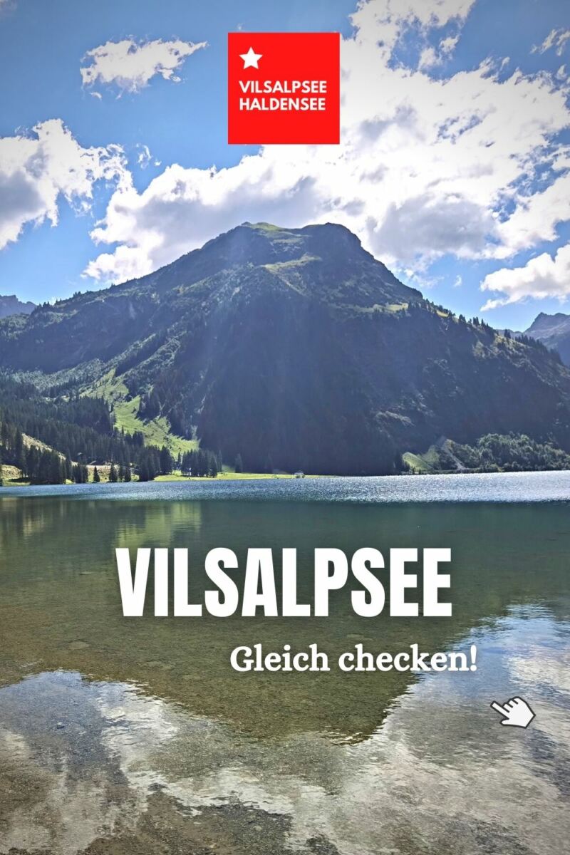 am Vilsalpsee baden und wandern